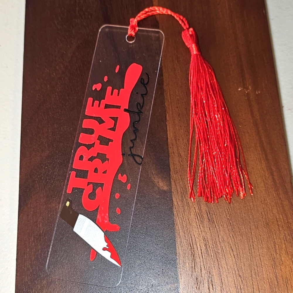 True Crime Junkie Bookmark